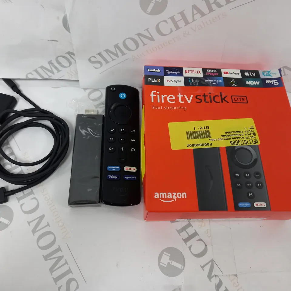 BOXED AMAZON FIRE TV STICK LITE