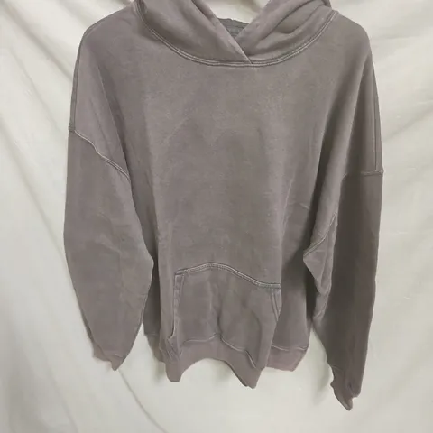 HOLLISTER HOODIE – GREY/MAUVE, UK M