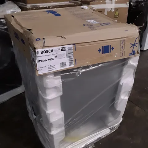 BOSCH SERIES 4 SMV4HVX00G WIFI CONNECTED FULLY INTEGRATED STANDARD DISHWASHER - STAINLESS STEEL CONTROL PANEL