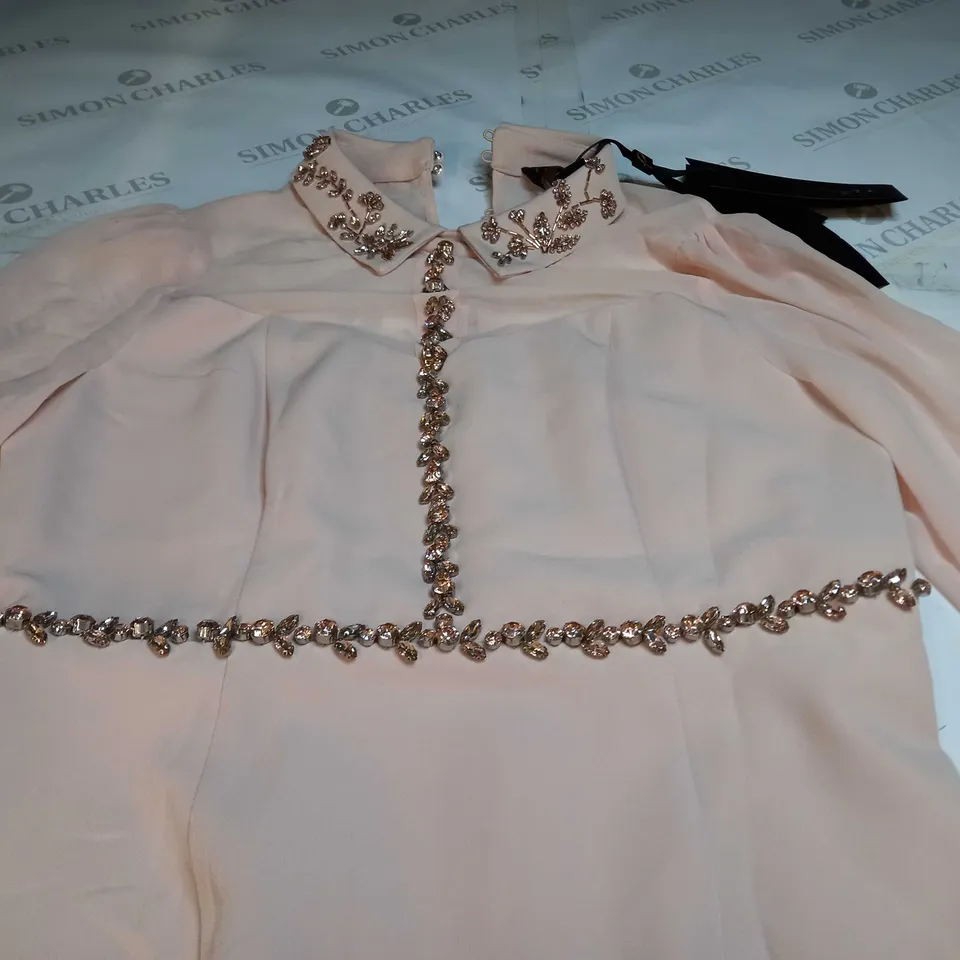 PHASE EIGHT LETITE AVAH DRESS IN ANTIQUE ROSE - UK 12