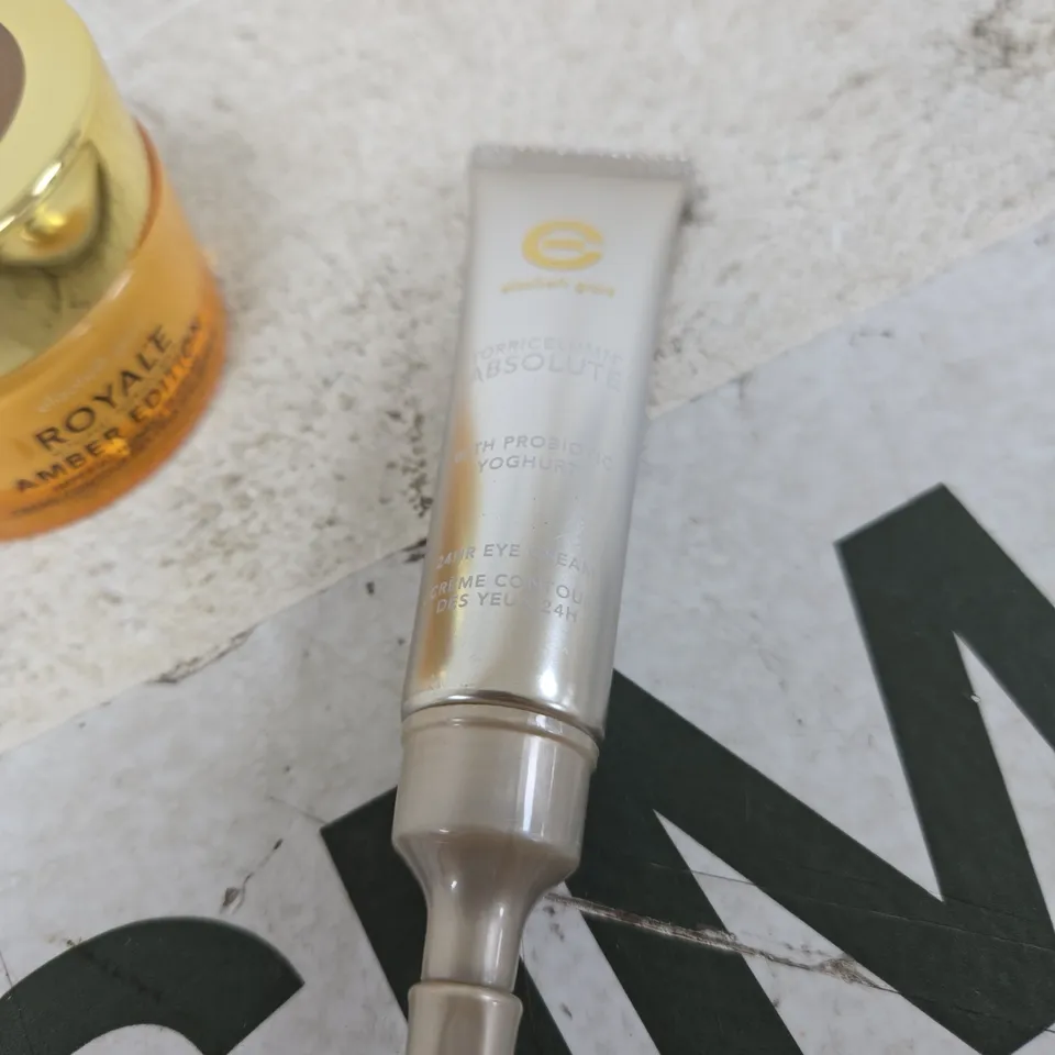 ELIZABETH GRANT ROYAL AMBER EDITION EYE CREAM 30ML JAR + ABSOLUTE EYE CREAM TUBE