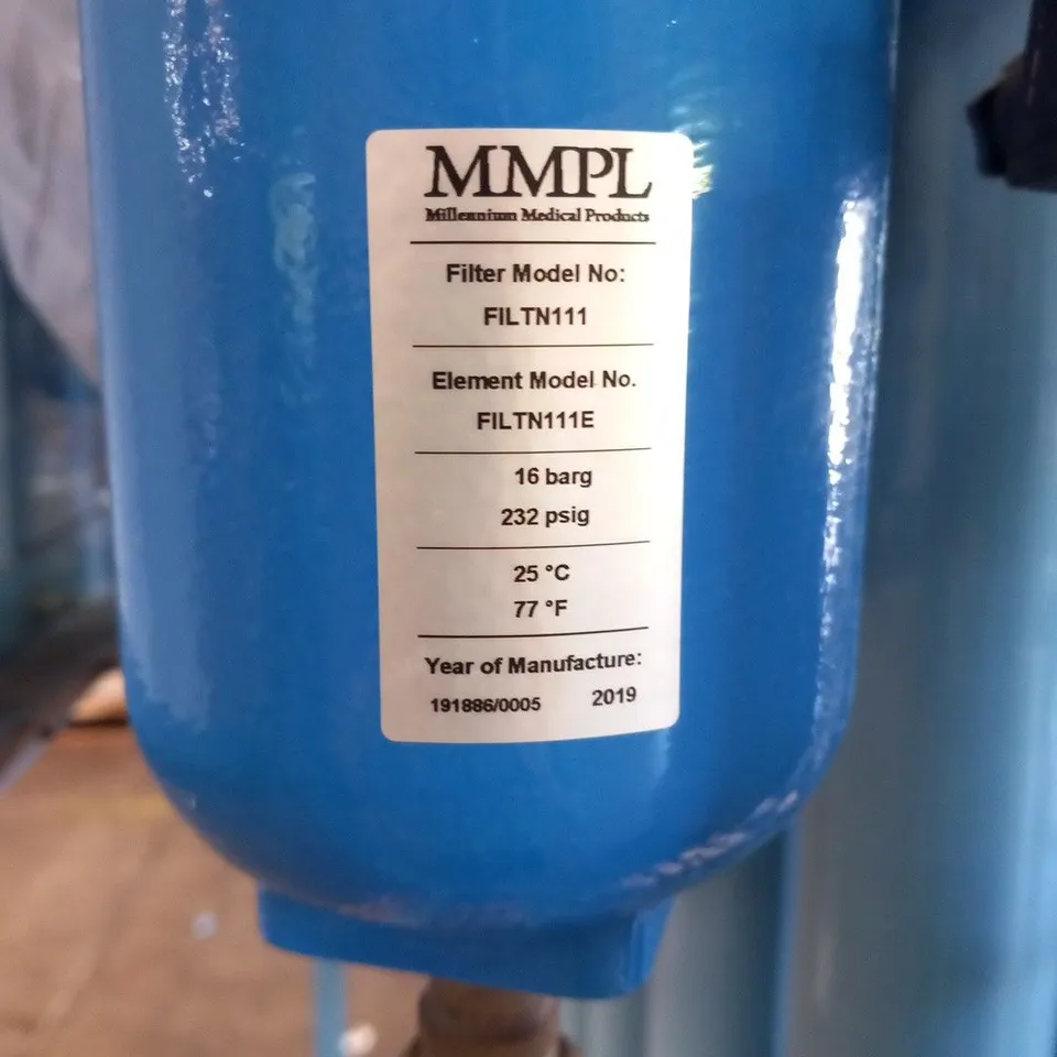 MMPL MEDICAL GAS AIR PLANT ROOM VACUUM