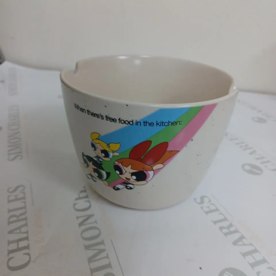 POWERPUFF GIRLS BREAKFAST BOWL