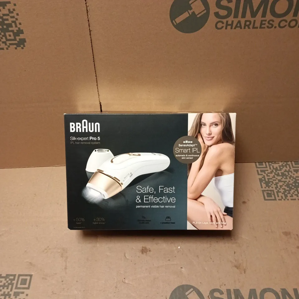 BRAUN SILK-EXPERT PRO 5 IPL HAIR REMOVAL SYSTEM