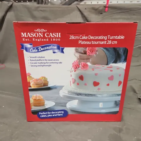 MASON CASH - 28CM CAKE DECORATING TURNTABLE