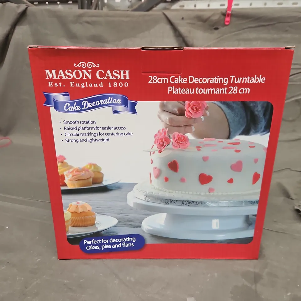 MASON CASH - 28CM CAKE DECORATING TURNTABLE
