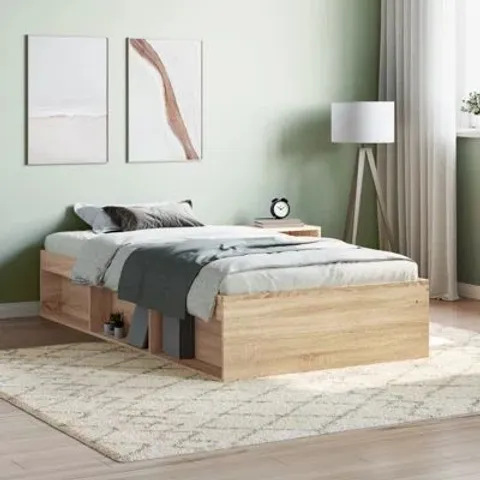 BOXED AFRIANI PLATFORM BED - SIZE UNSPECIFIED (2 BOXES)