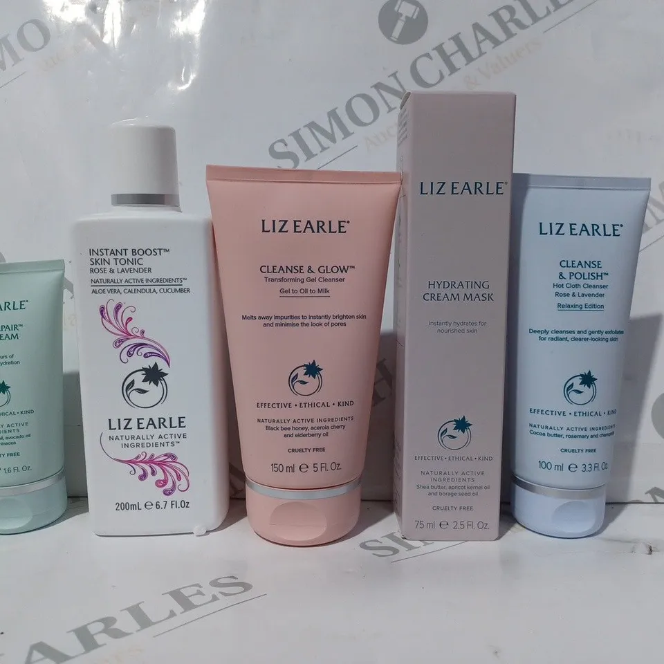 BOXED LIZ EARLE CLEANSE & GLOW SKINCARE COLLECTION