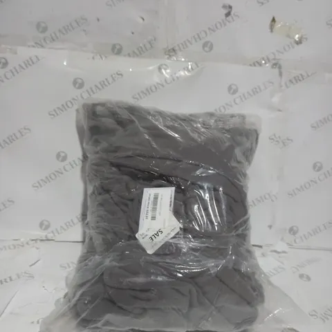 COZEE HOME SHERPA DUVET SET GREY KING SIZE