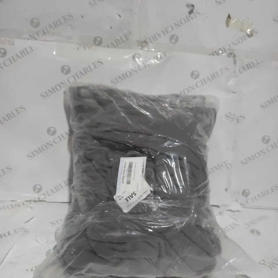 COZEE HOME SHERPA DUVET SET GREY KING SIZE