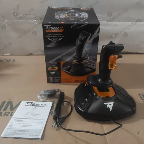 BOXED THRUSTMASTER T.16000M FLIGHT CONTROL SYSTEM