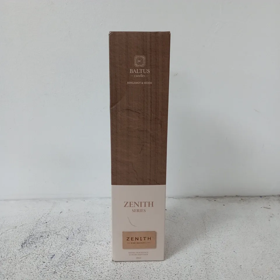 BALTUS ZENITH SERIES HOME FRAGRANCE DIFFUSER (BOXED) BERGAMOT AND WOOD 400ML