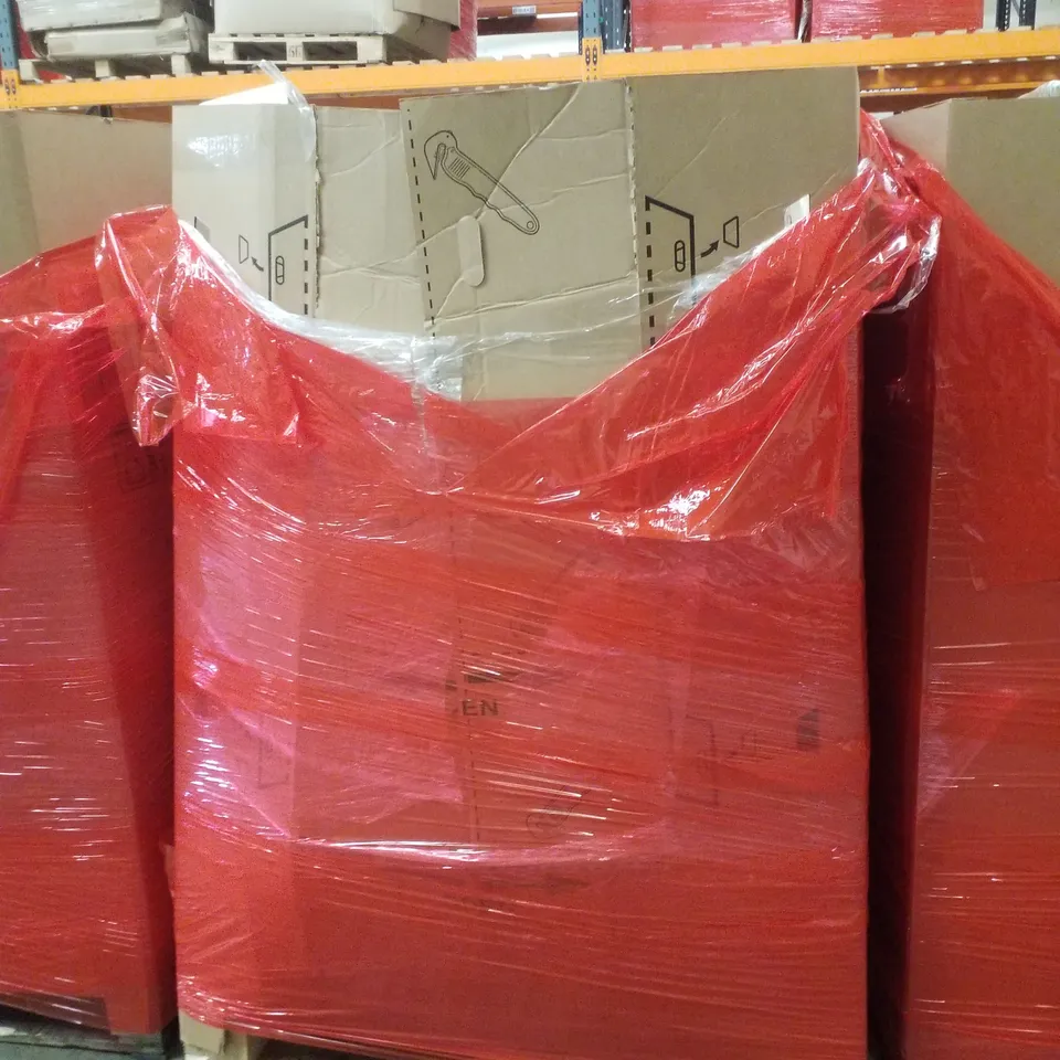 PALLET CONTAINING ASSORTED PRODUCTS INCLUDING PLUNGER, LAPTOP DESK, RETRACTABLE SAFETY GATE & KITCHEN PULL DOWN FAUCET