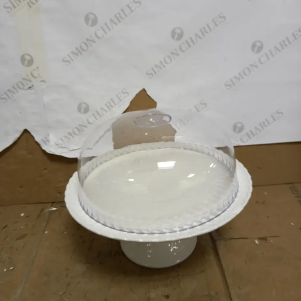 POT CAKE STAND WITH COVER