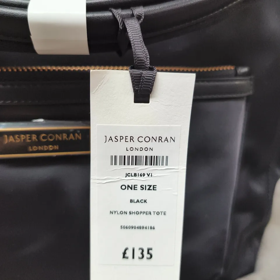 JASPER CONRAN LONDON NYLON SHOPPER TOTE