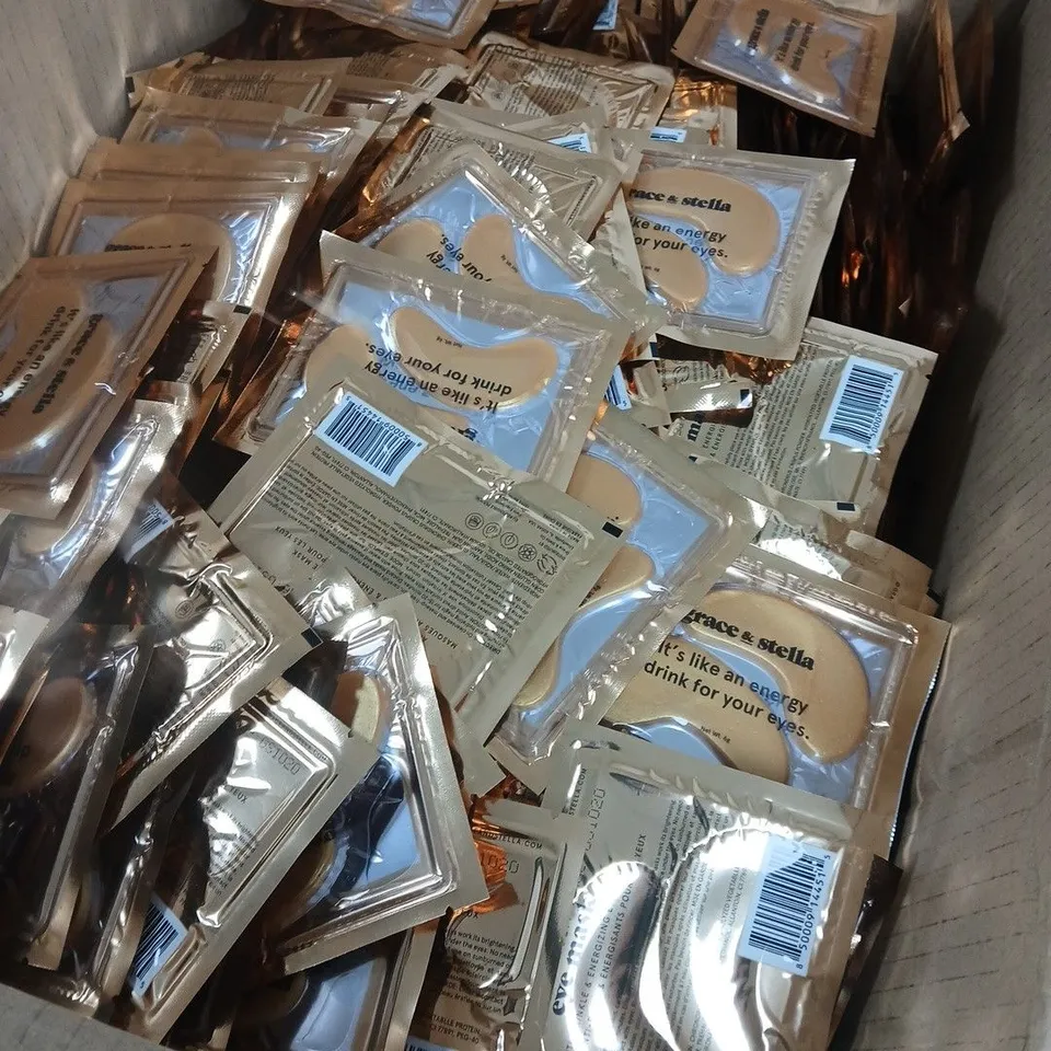 BOX OF APPROXIMATELY 490 GRACE & STELLA EYE MASK