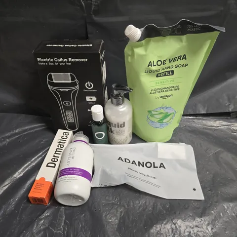 APPROXIMATEY 20 ASSORTED HEALTH AND BEAUTY PRODUCTS TO INCLUDE - ALOE VERA LIQUID HAND SOAP - DERMATICA PEPTIDE MOISTURISER - PHILIP KINGSLEY ENRICHING SHAMPOO - ETC