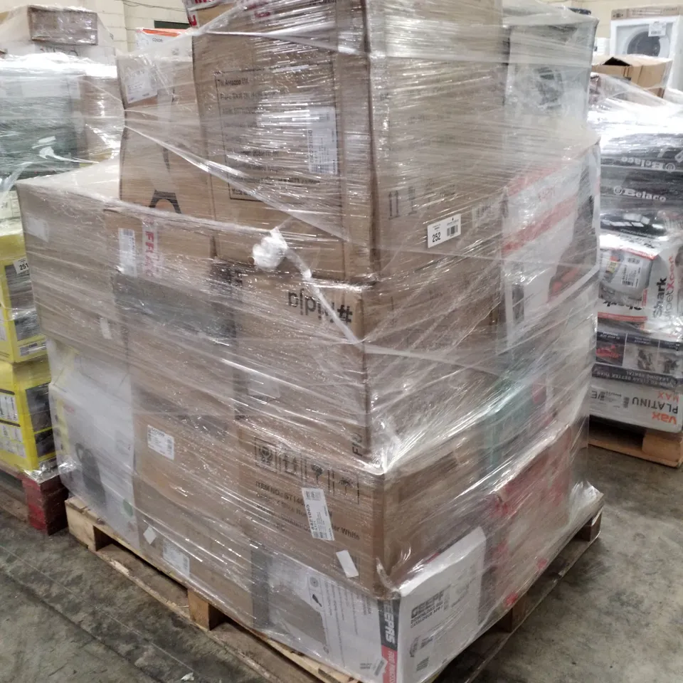 PALLET OF APPROXIMATELY 23 UNPROCESSED RAW RETURN HOUSEHOLD AND ELECTRICAL GOODS TO INCLUDE;
