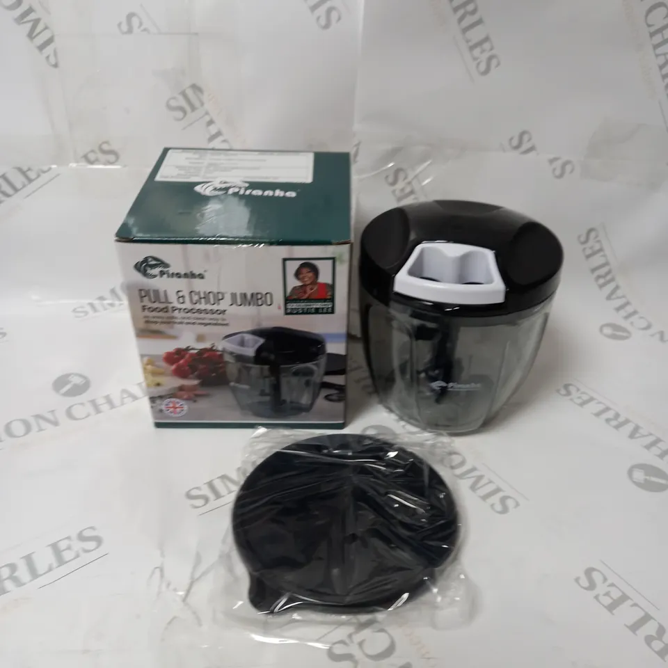 BOXED PIRANHA PULL AND CHOP JUMBO FOOD PROCESSOR