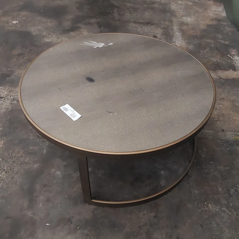 DESIGNER ROUND COFFEE TABLE