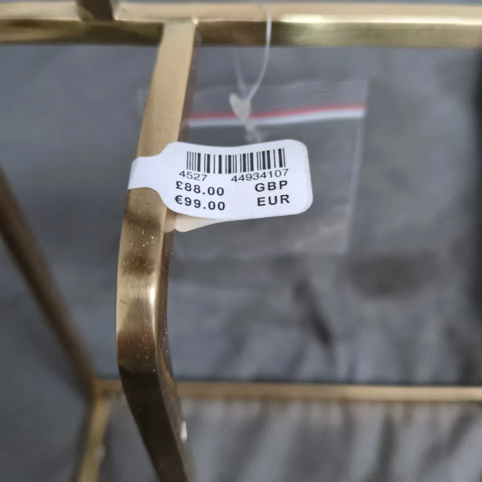 BRONZE FINISH MAGAZINE HOLDER
