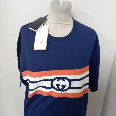 GUCCI CASUAL GRAPHIC T-SHIRT SIZE L