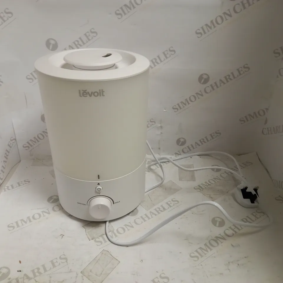 LEVOIT 3L COOL MIST TOP FILL WITH ESSENTIAL OIL DIFFUSER HUMIDIFIER 