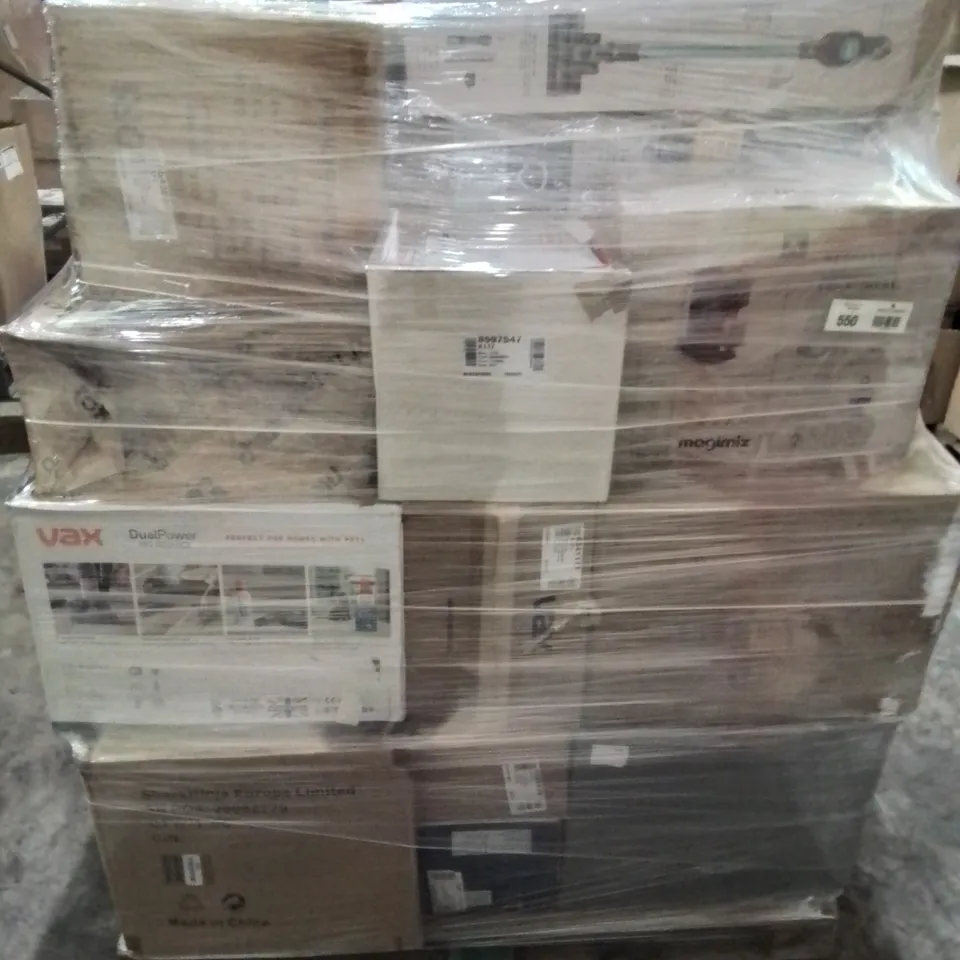 PALLET OF APPROXIMATELY 36 UNPROCESSED RAW RETURN HOUSEHOLD AND ELECTRICAL GOODS TO INCLUDE;