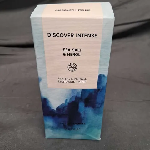 BOXED DISCOVER INTENSE SEA SALT AND NEROLI SEA SALT, NEROLI, MANDARIN, MUSK EAU DE TOILETTE 100ML