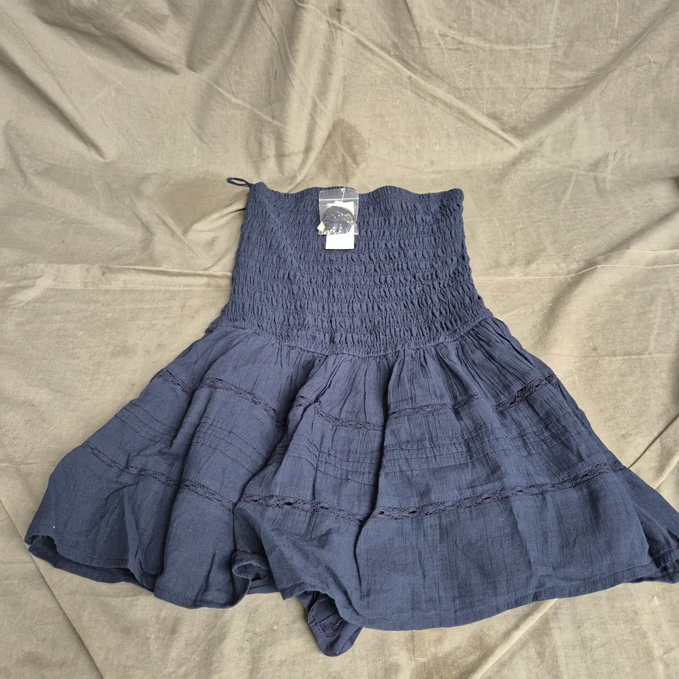 HOLLISTER PLAYSUIT IN NAVY SIZE S P