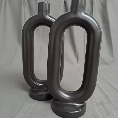 OUTLET K BY KELLY HOPPEN SET OF 2 CANDLESTICKS