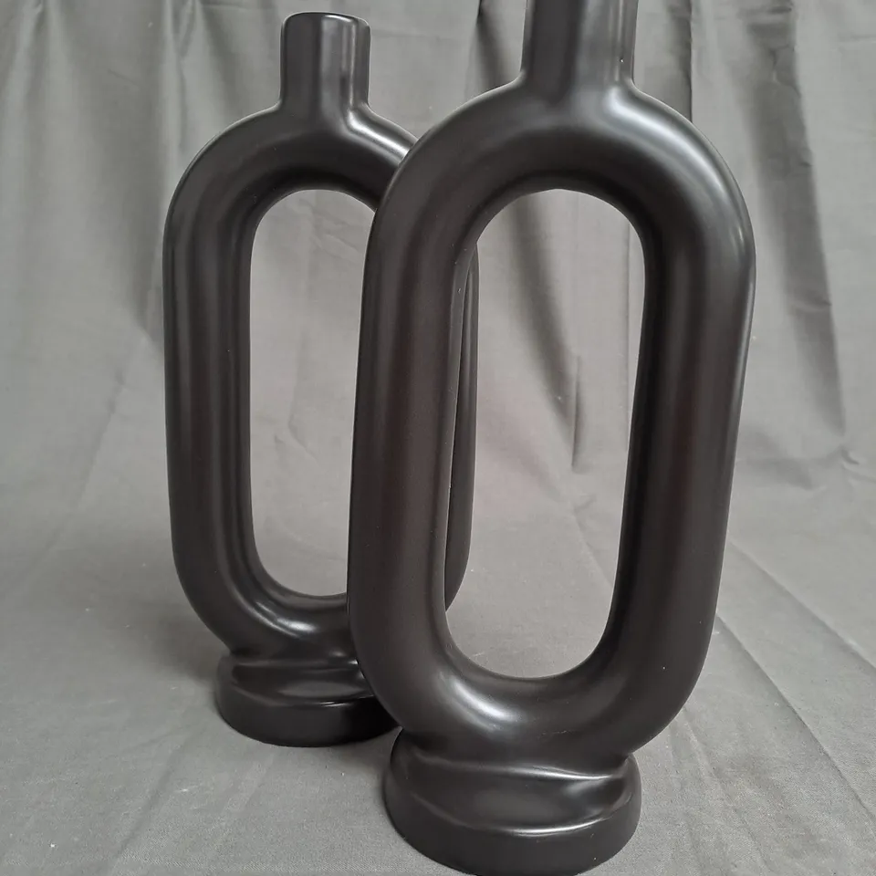 OUTLET K BY KELLY HOPPEN SET OF 2 CANDLESTICKS