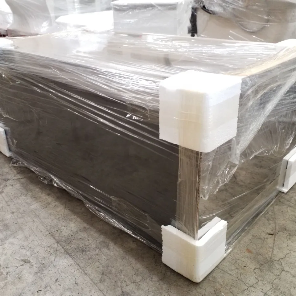 BOXED BRAND NEW CALYPSO ONETA SINGLE DRAWER WH VANITY UNIT 910 IN ANTHRACITE SHADOW - 980X380X600MM
