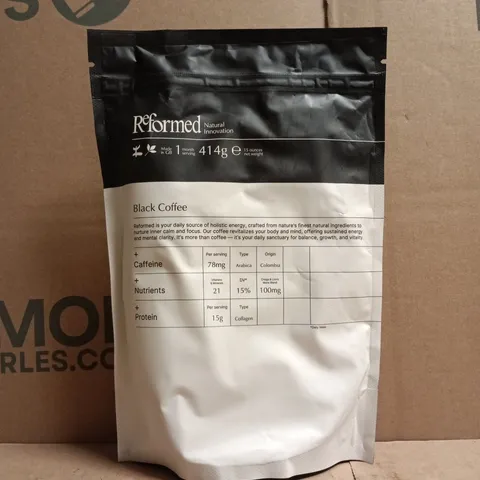 REFORMED 414G BAG OF BLACK COFFEE
