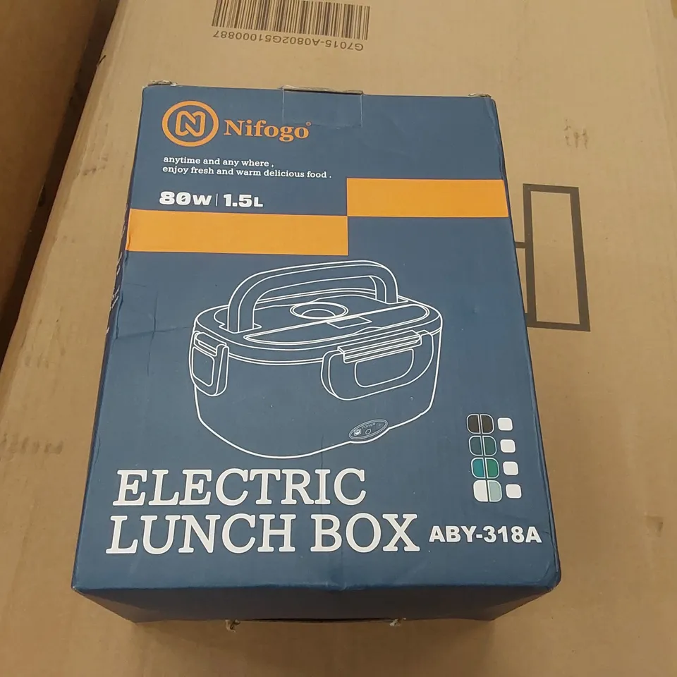 BOXED NIFOGO ELECTRIC LUNCH BOX