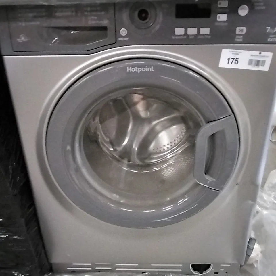 DESIGNER HOTPOINT WMXTF 742 EXTRA WASHING MACHINE GREY
