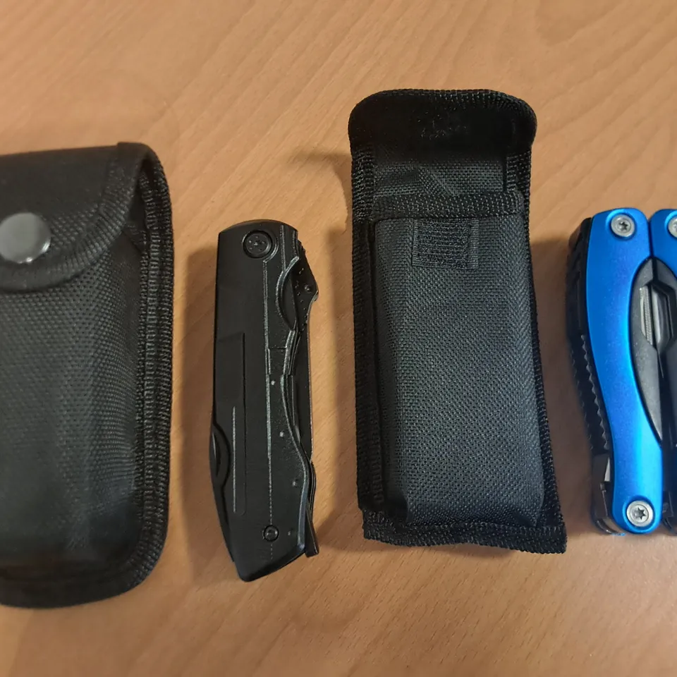 LOT OF 2 ASSORTED MULTITOOLS