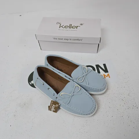 DR KELLER LADIES COMFORT CASUALS – BLUE, UK SIZE 6