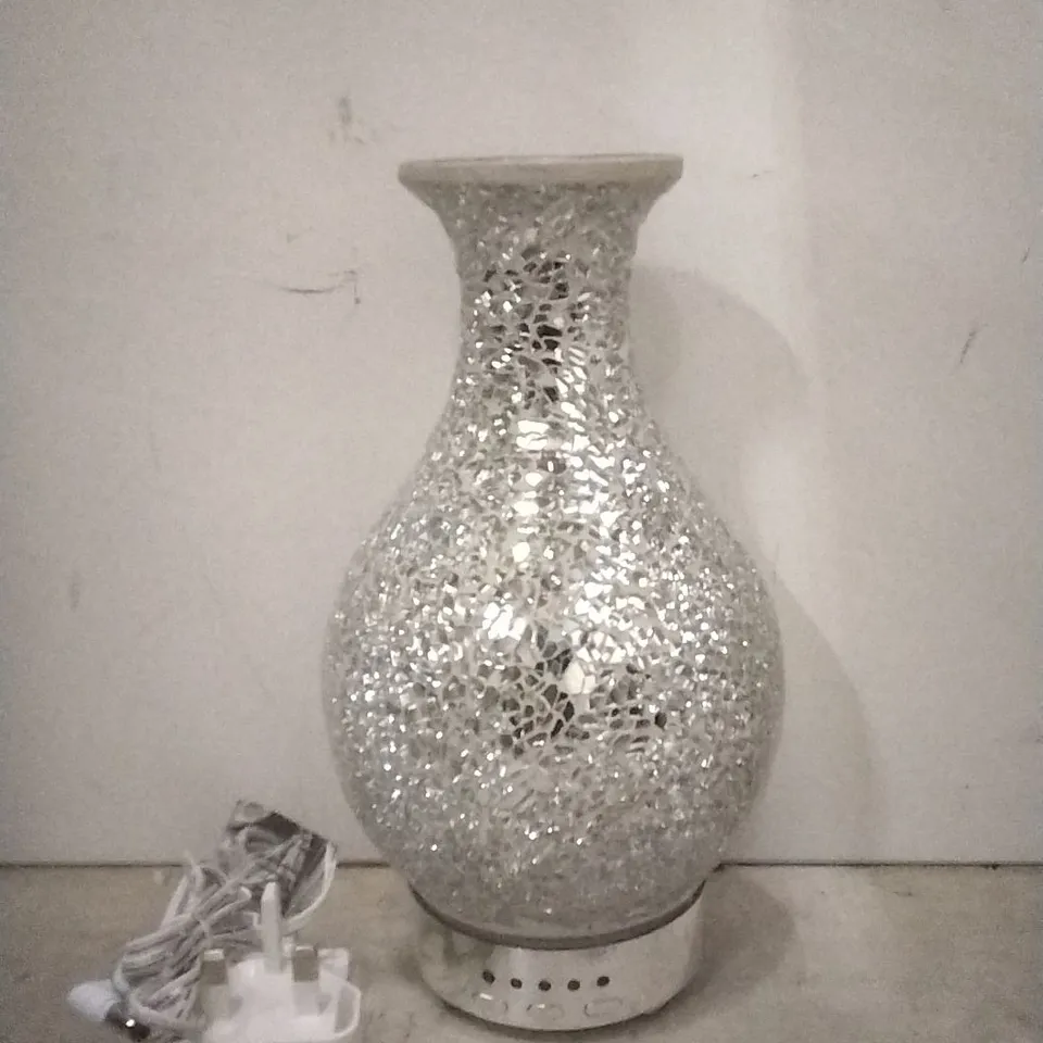 BOXED SENSE AROMA ROTATING MOSIAC DIFFUSER (NOVA SILVER)