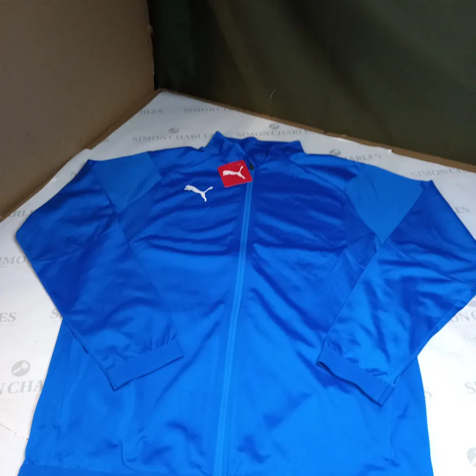 PUMA BLUE SPORTING JACKET SIZE M 