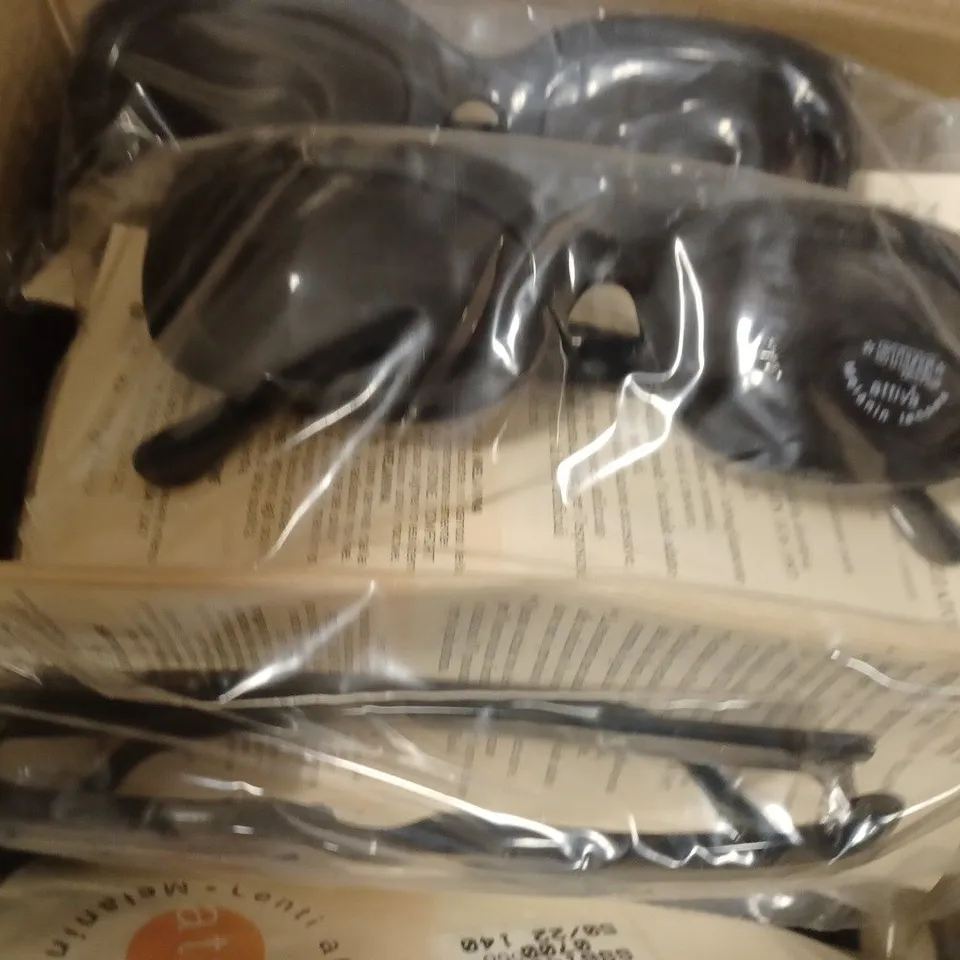 BOX OF APPROX 10 PAIRS OF STING BLACK 6140 SUNGLASSES 