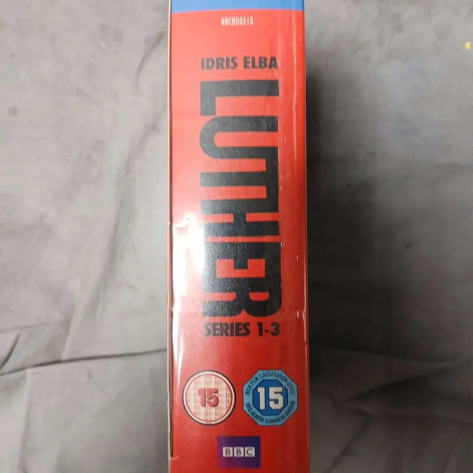 SEALED LUTHER: SERIES 1-3 BLU-RAY BOX SET – IDRIS ELBA (BBC)