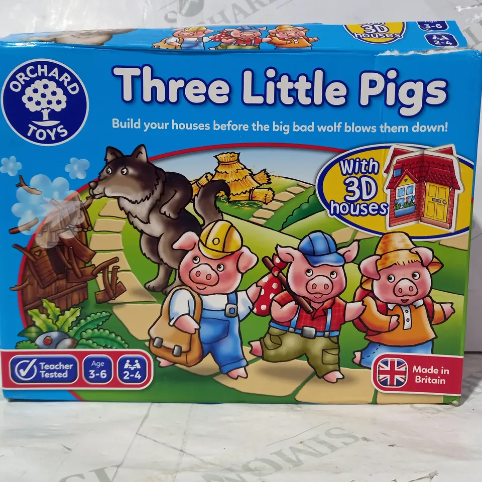 ORCHARD TOYS THREE LITTLE PIGS BOARD GAME