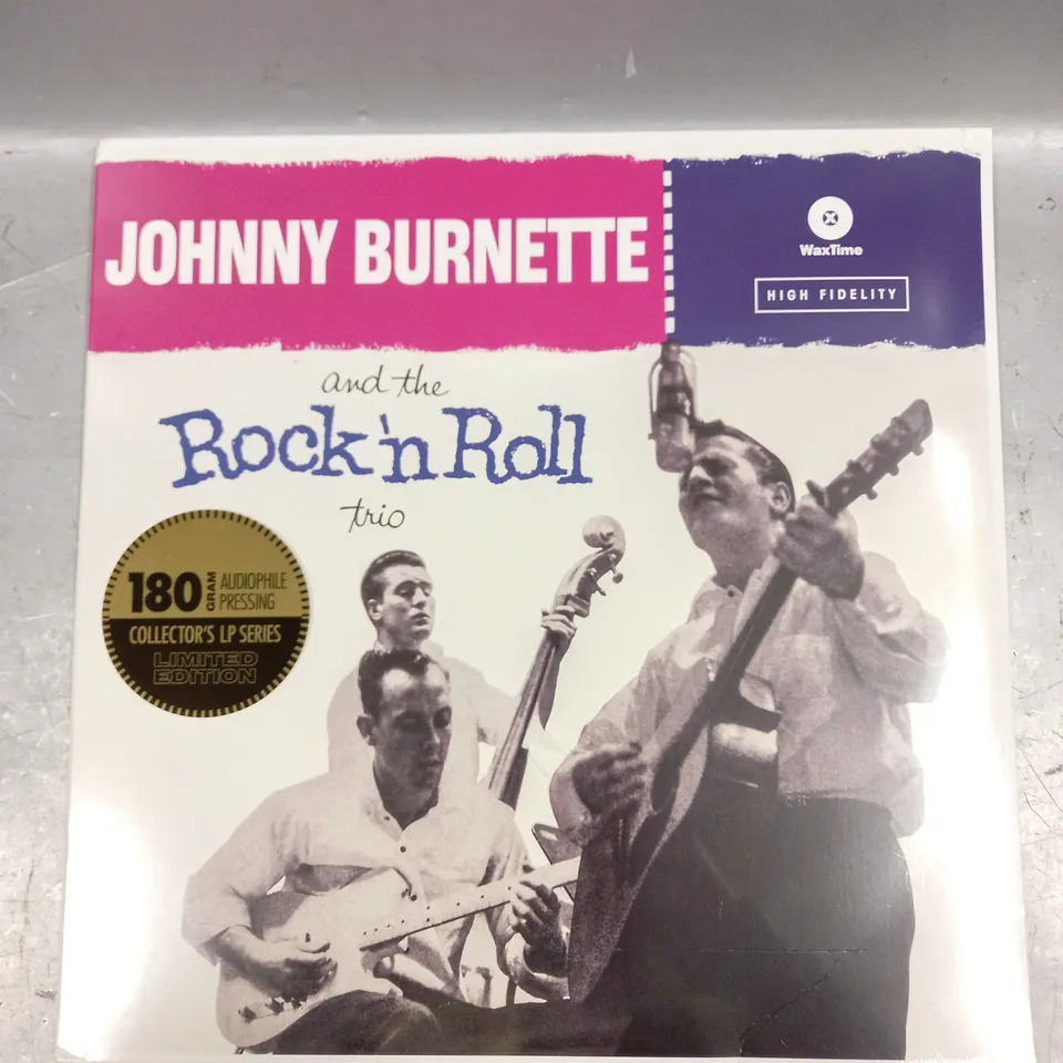 SEALED JOHNNY BURNETTE AND THE ROCK 'N ROLL TRIO LIMITED EDITION VINYL 