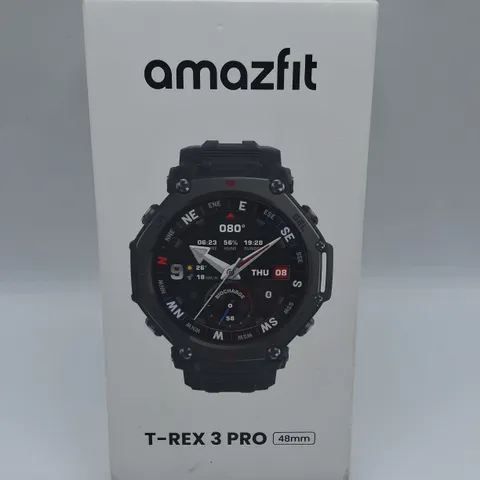 SEALED AMAZFIT T-REX 3 PRO 48MM SMART WATCH IN TACTICAL BLACK  