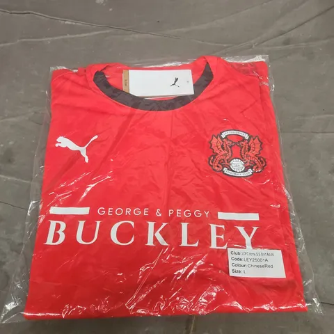 LEYTON ORIENT FOOTBALL JERSEY