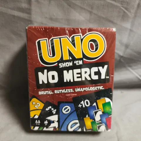 SEALED UNO SHOW 'EM NO MERCY CARD GAME