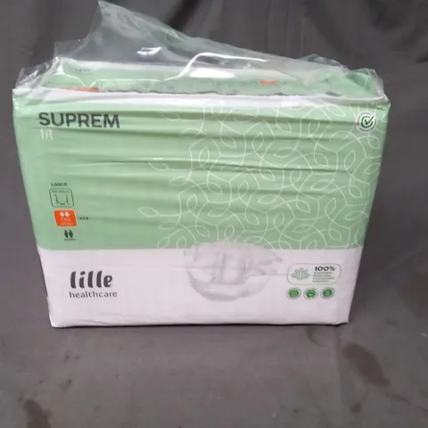 FOUR BAGS OF SUPREME FIT LARGE 105-150CM LILLE HEALTHCARE NAPPIES 24 PER PACK