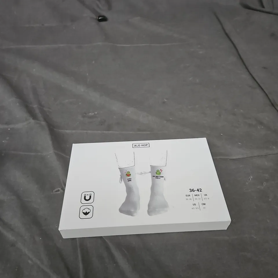 ALE-HOP SOCKS – UNISEX, EU 36-42 (UK 3-7), BOXED
