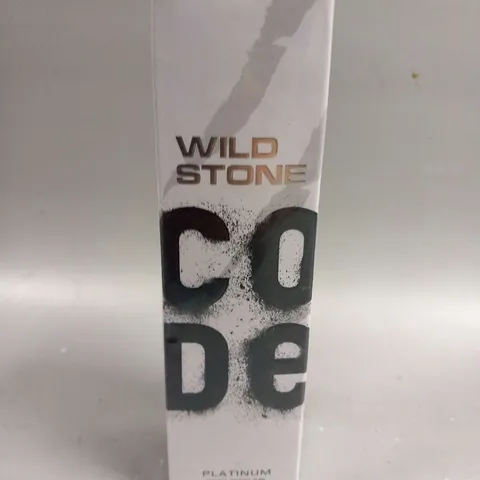BOXED AND SEALED WILD STONE CODE PLATINUM BODY PERFUME